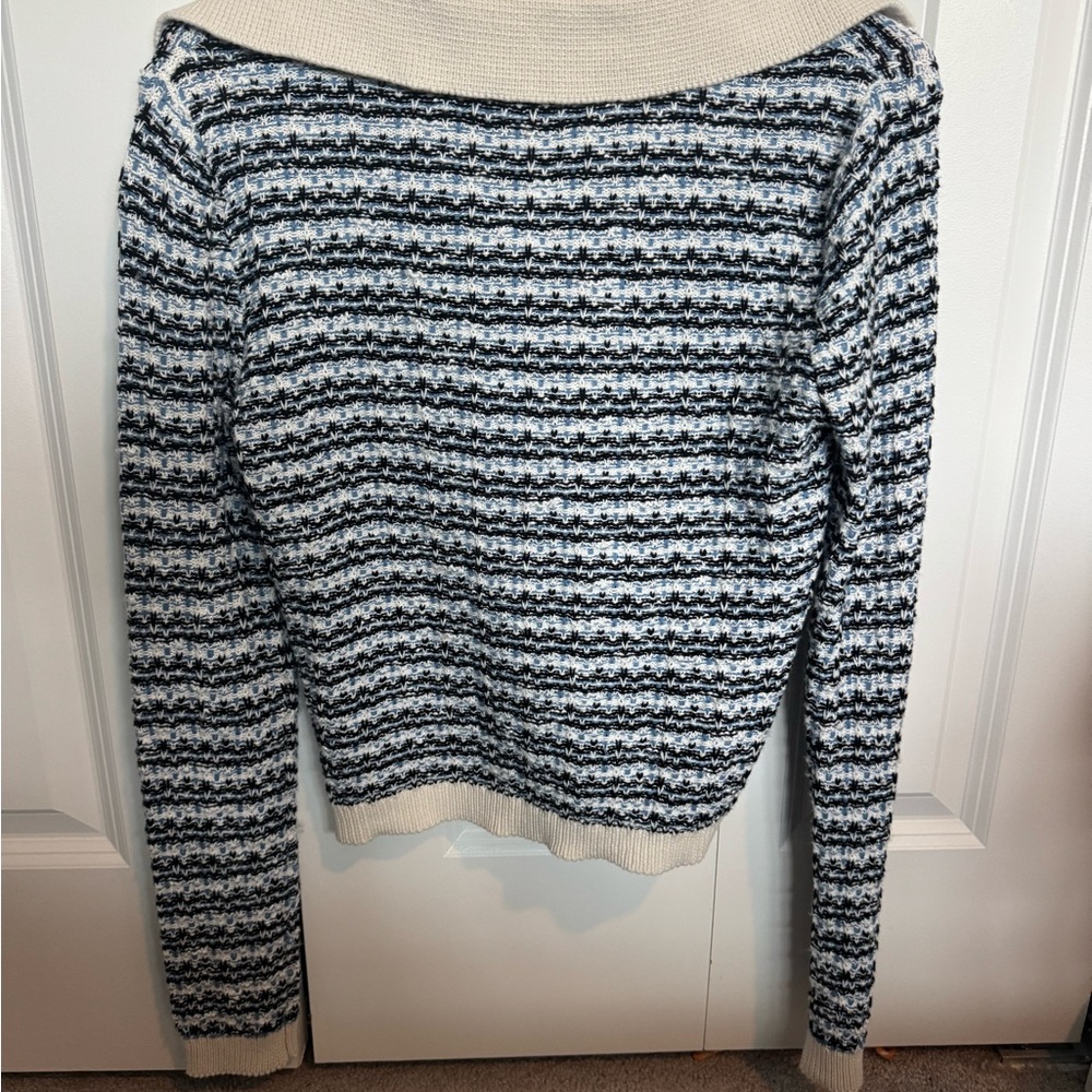 Truth Women's Classic Striped Cardigan - Picture 5 of 6